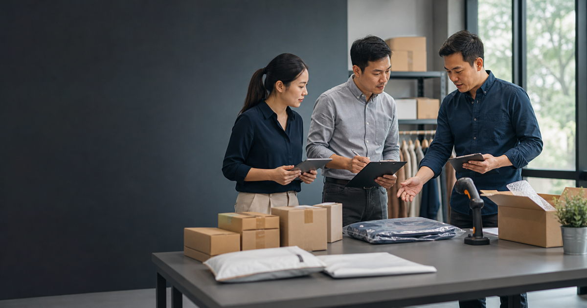 Three operations professionals explain a four-stage workplace process
